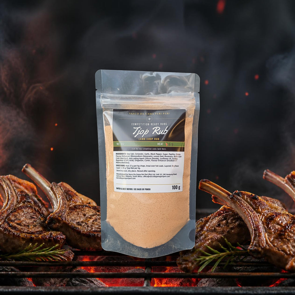 Tjop Rub lamb chop rub 100 g pouch, Competition Ready Rubs No. 02