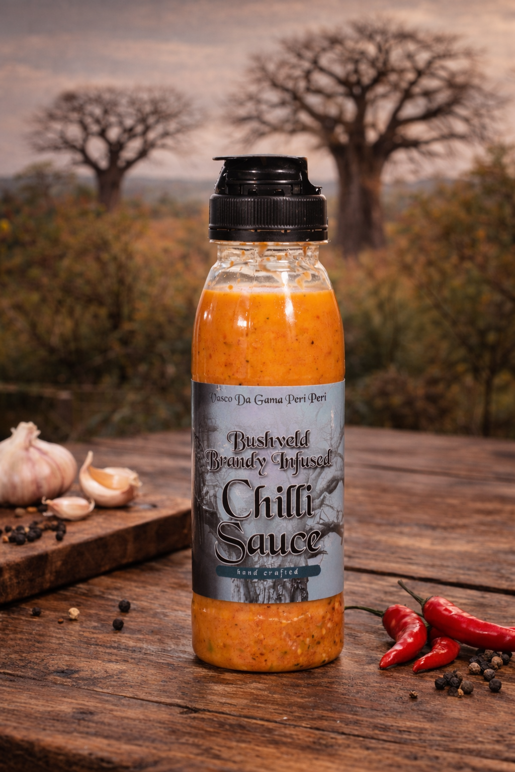 Bushveld Brandy Infused Chilli Sauce 300ml
