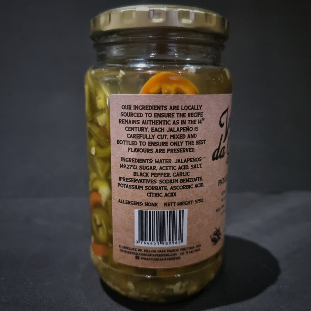 Pickled Jalapenos 375ml